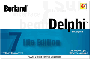 Delphi 7 Lite Edition 7.3.4.3 (47.77 Mb) (Medium version) Delphi 7 Lite Edition 7.3.4.3 (47.77 Mb) (Medium version)