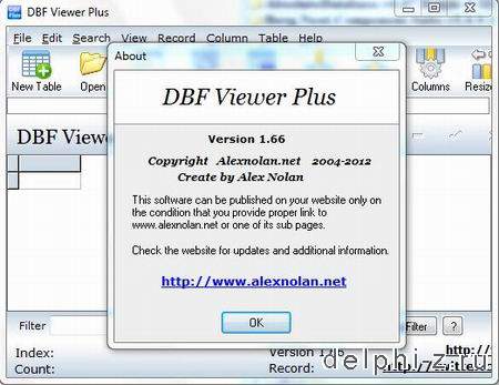 DBF Viewer Plus 1.66